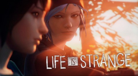 Imagen animada de dos rostros femeninos con luz solar de fondo del videojuego Life is Strange.
