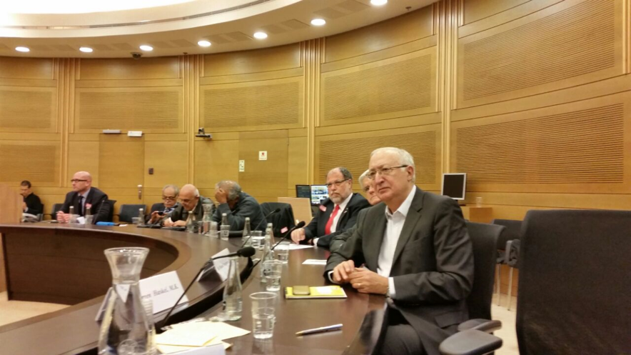 Encuentro de los Rectores con el Parlamentario Manuel Trachtenberg en la Kneset. (Fotografía cortesía del Ministerio de Relaciones Exteriores)