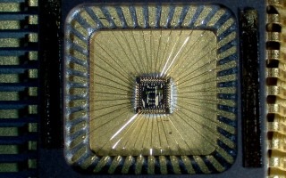 Imagen de un chip electrónico