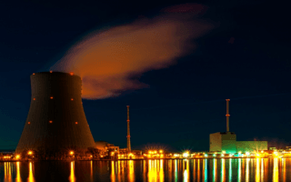 Planta nuclear "Isar" ubicada en Alemania.