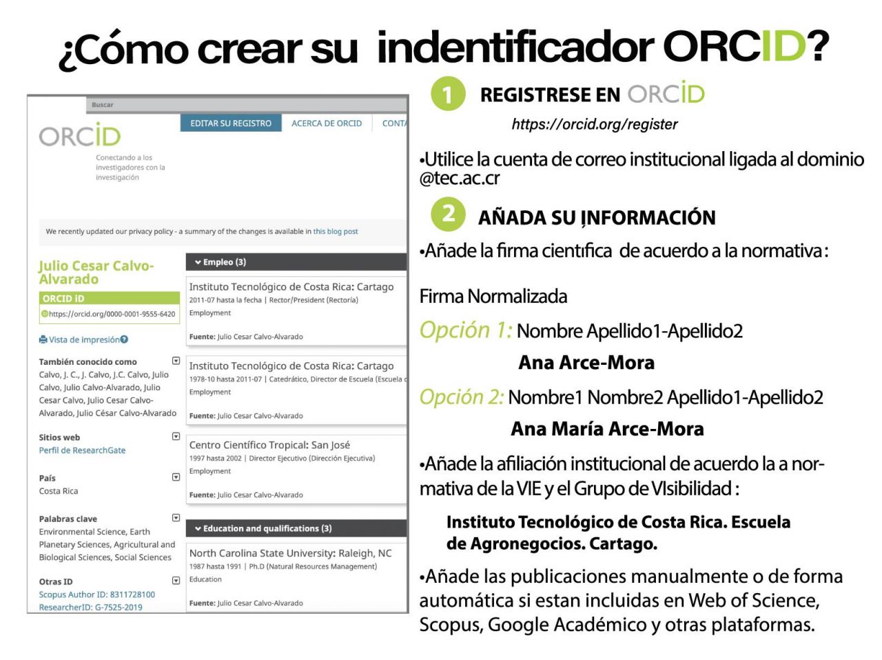 orcid creaci