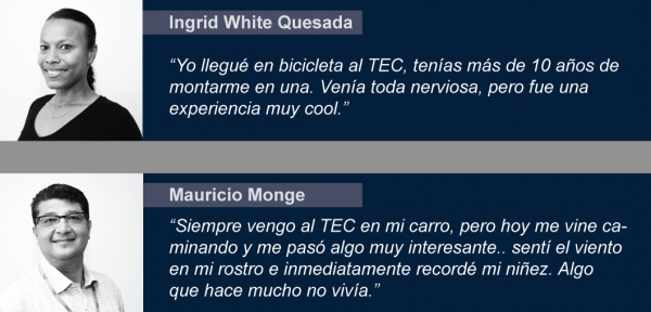 Ingird White y Muaricio Monge