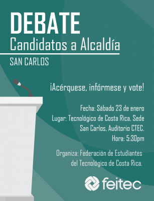 DEBATE SAN CARLOS