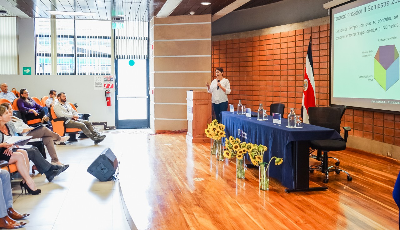La actividad se realizó en el auditorio del Edificio D3 01 en el Campus Central de Cartago. Foto: Ruth Garita/TEC.