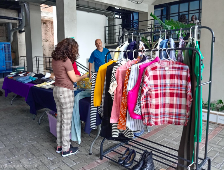 La actividad se lllevó acabo en el parqueo del Campus Tecnológico Local San José