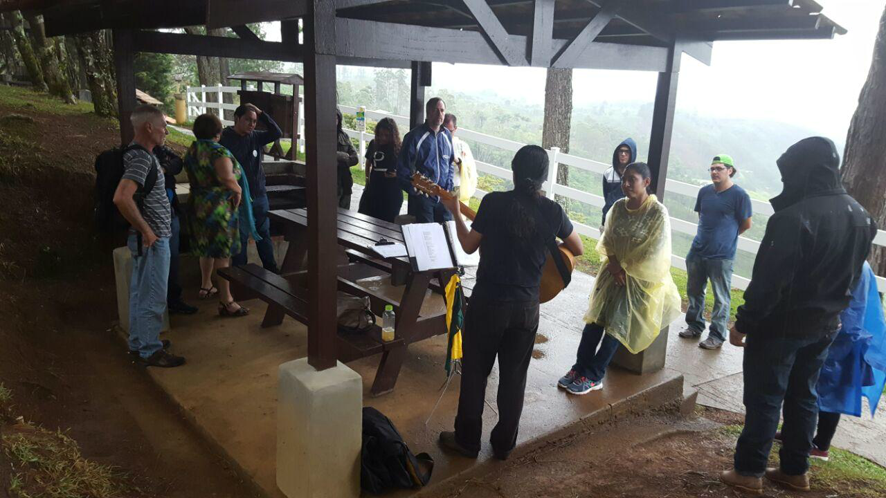 Gira con comunicadores de América Latina por distintos atractivos de la provincia de Cartago. (Cortesía: Gestión del Turismo Sostenible).