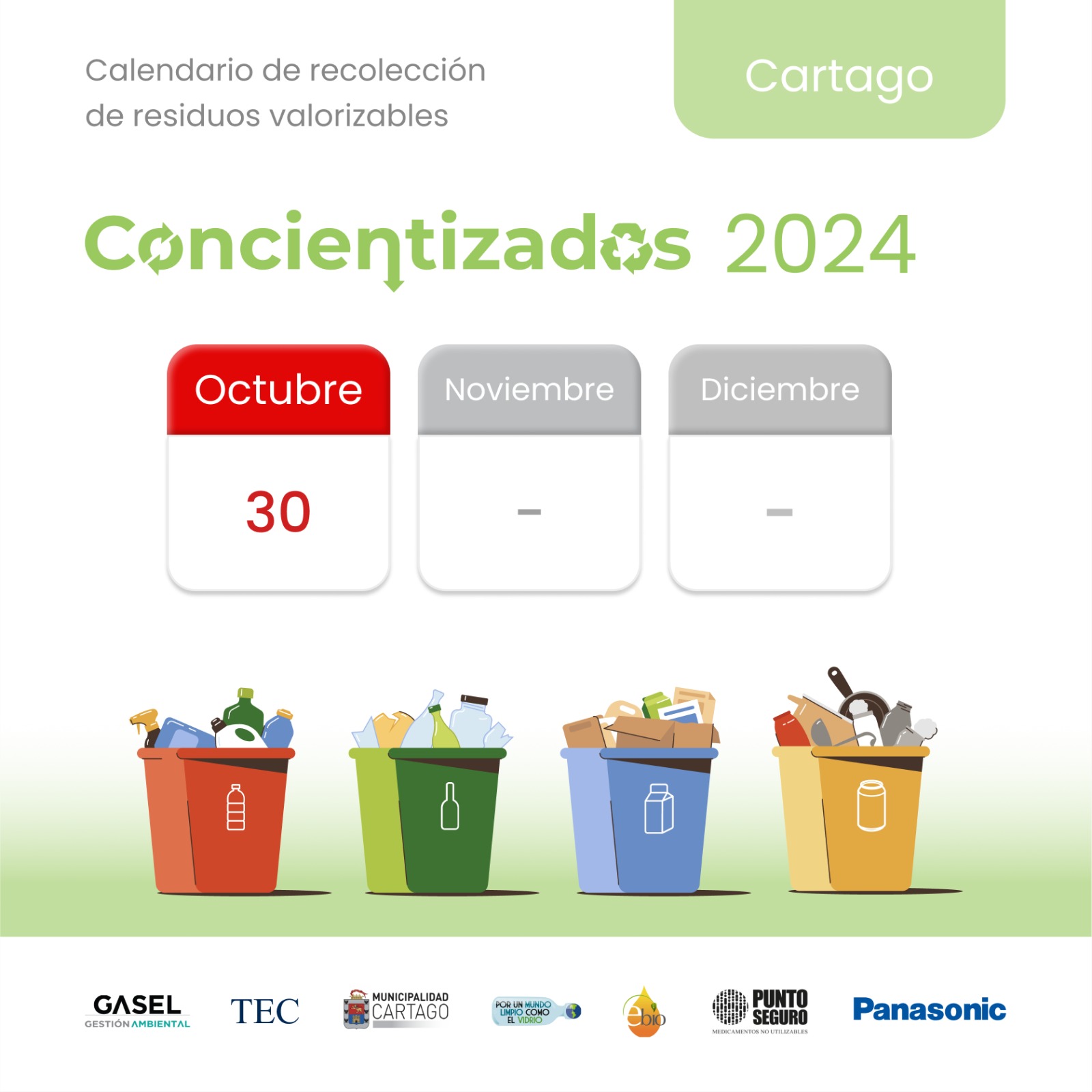 fechas de Concientizados