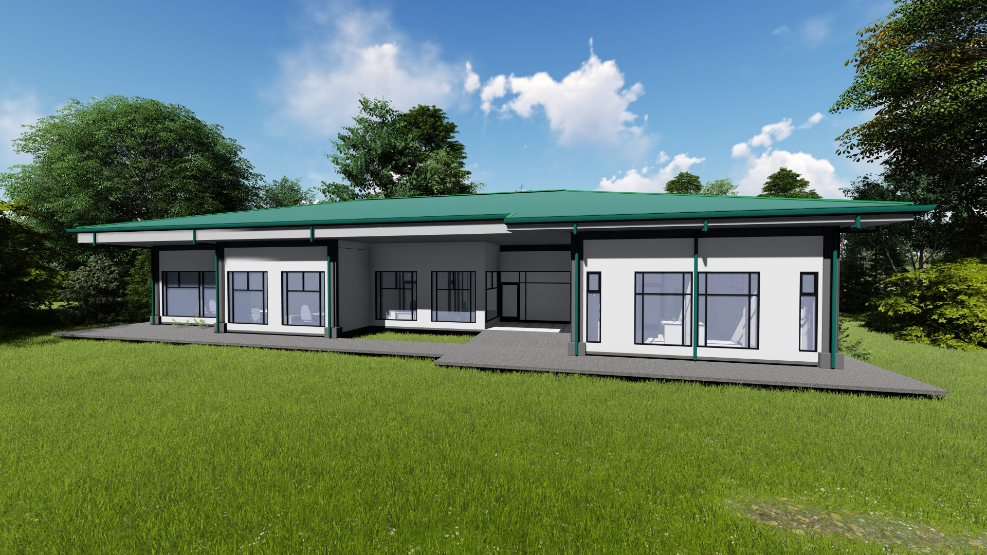 Construcción del edificio de  Escuela Educación Técnica 