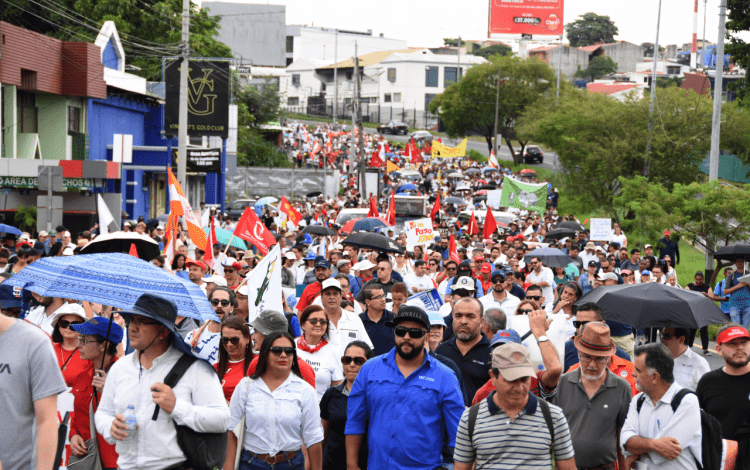 Fotografía de la marcha