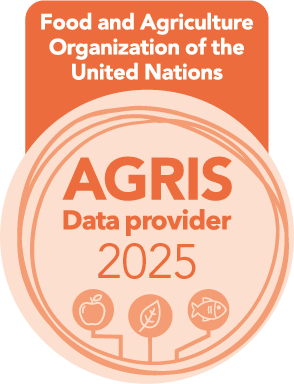 Seal of recognition for active AGRIS Data Providers 2025