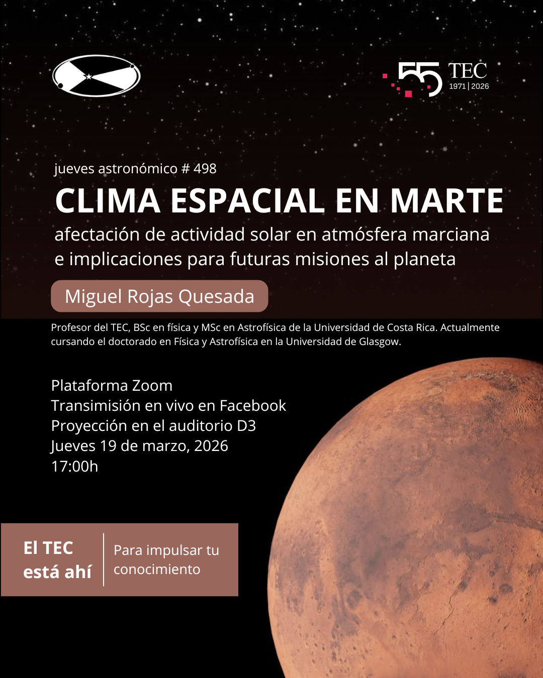 afiche con misma información en el texto