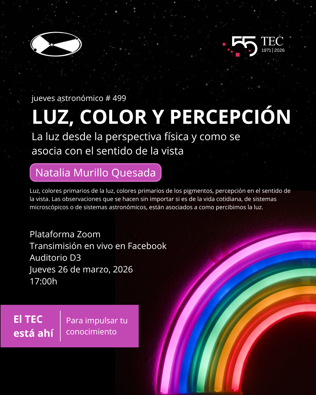 afiche con misma información en el texto