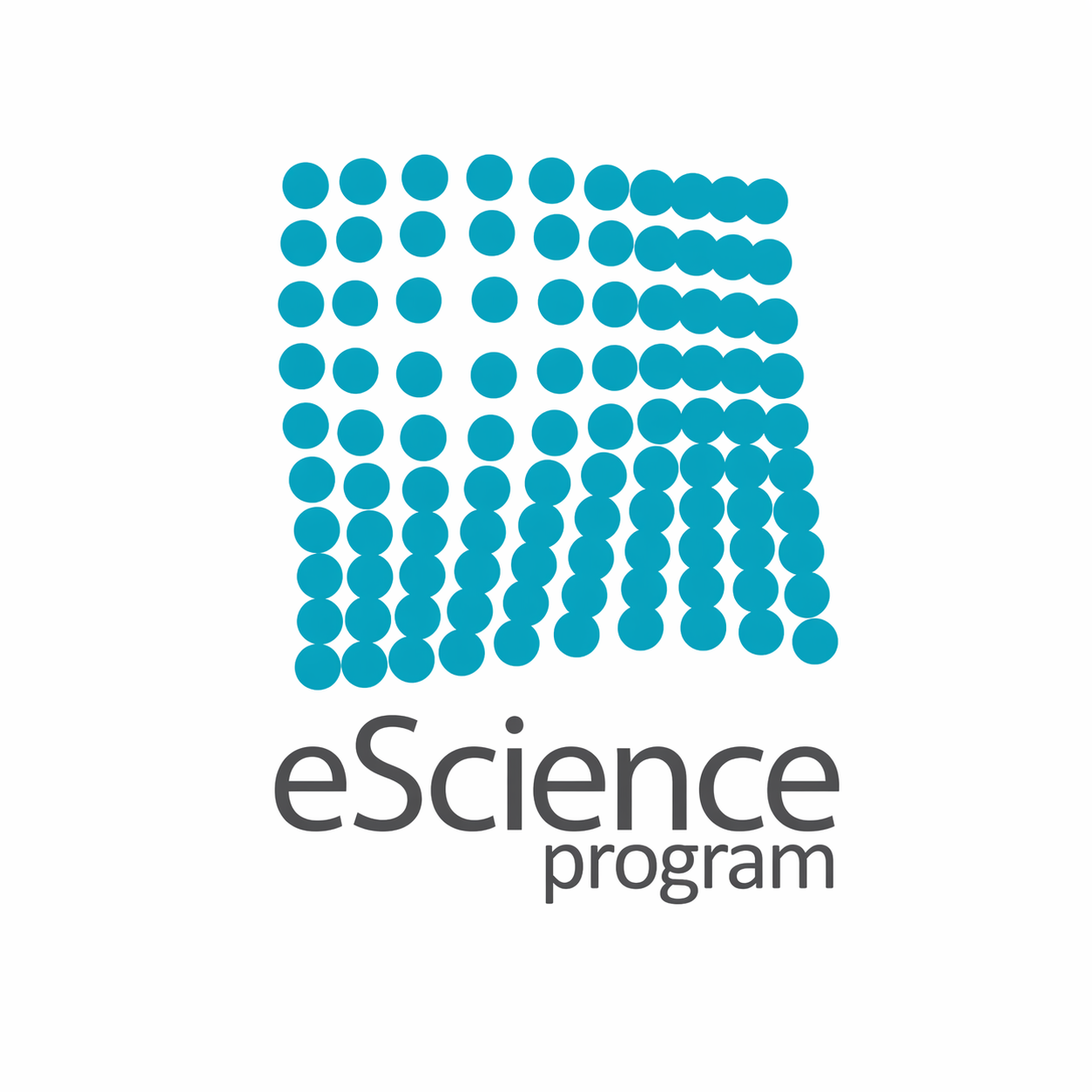 Logo eScience program.