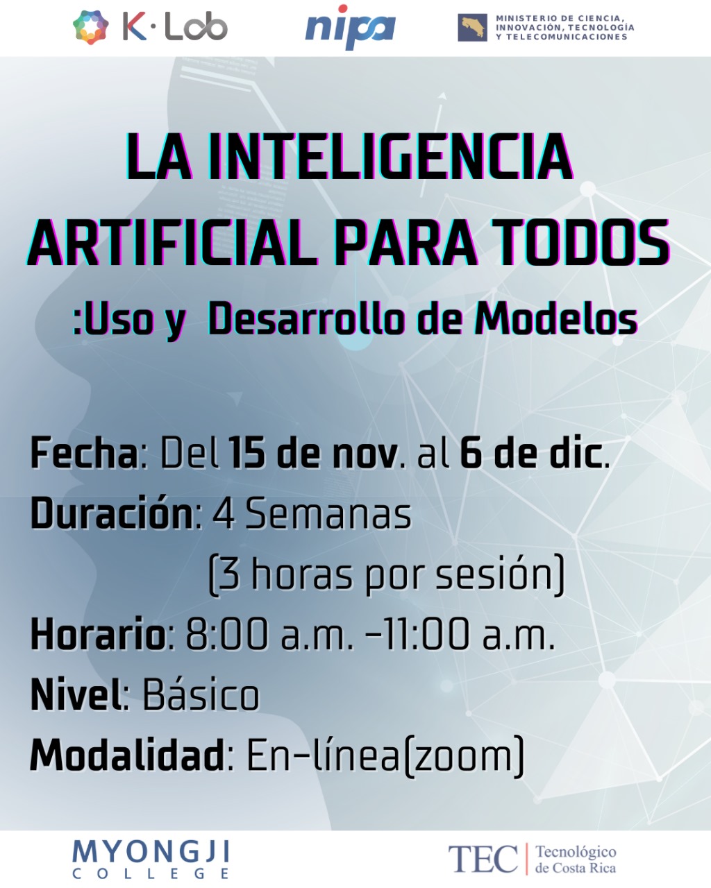 Imagen ilustrativa de información La inteligencia artificial para todos