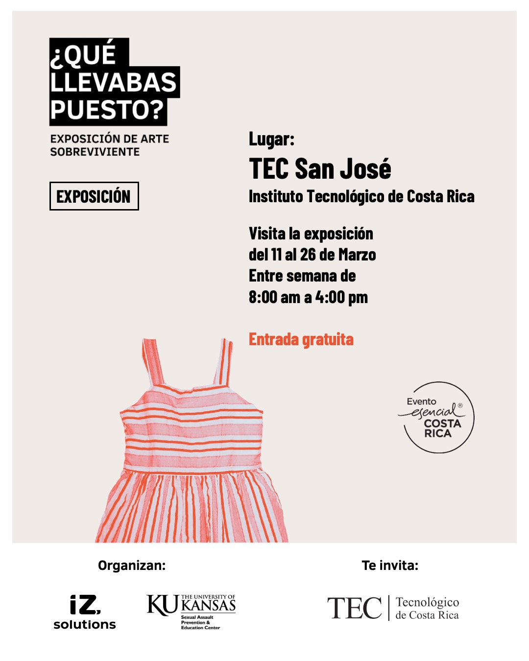 qué llevabas puesto