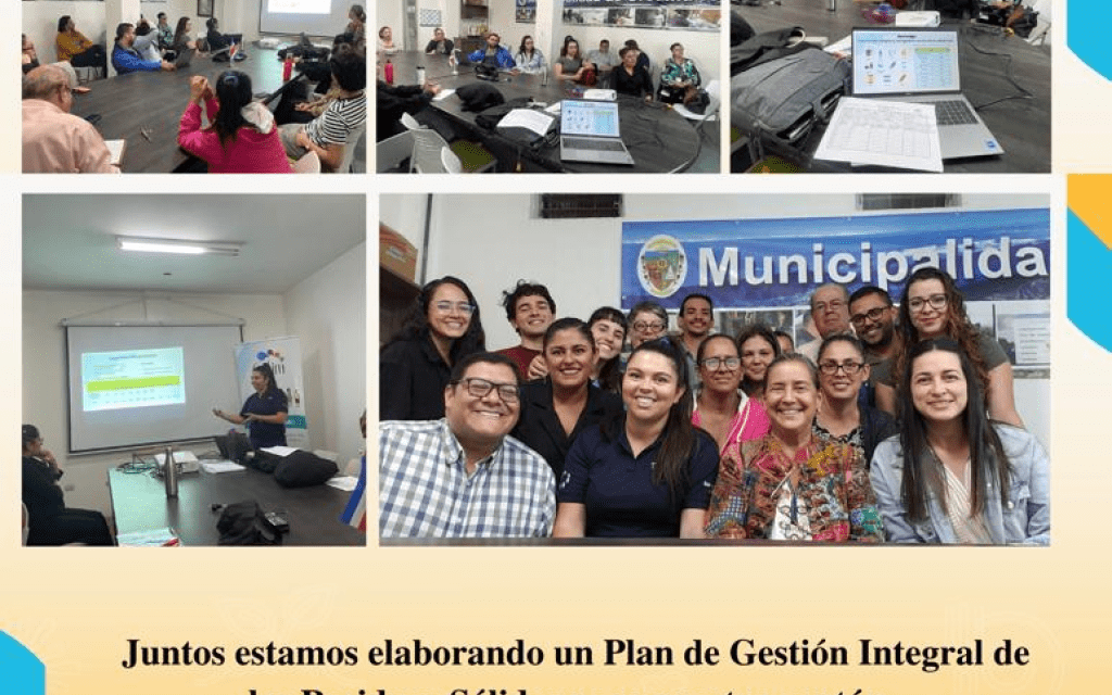 Participación de investigadora del CIPA en Talleres para la creación del Plan de Gestión Integral de los Residuos Sólidos Municipalidad de Oreamuno.