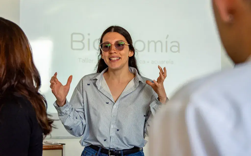 Samanta Garcia, investigadora de la Escuela de Biología del TEC y encargada del proyecto Biosphere