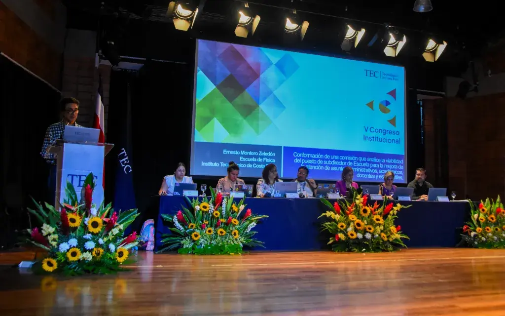 Imagen del escenario en el Centro de las Artes