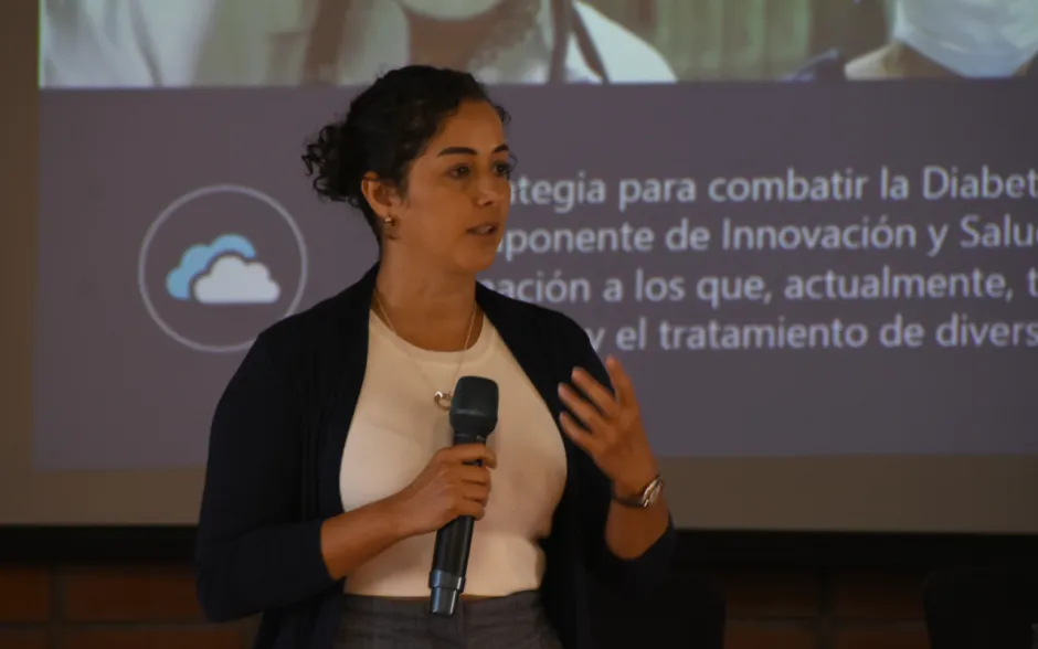 MSc. Rosa Matarrita, especialista de la CCSS en gestión de proyectos. Fotografía: Pablo Quesada.