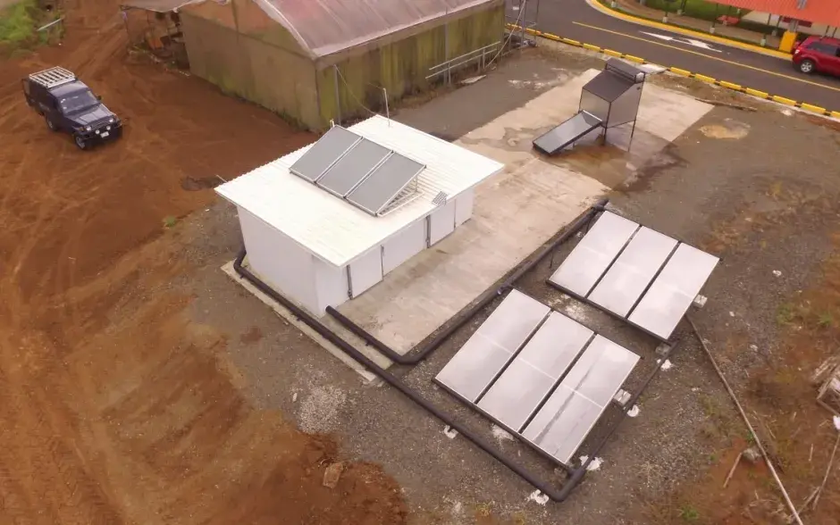 Distintas instalaciones de energía solar