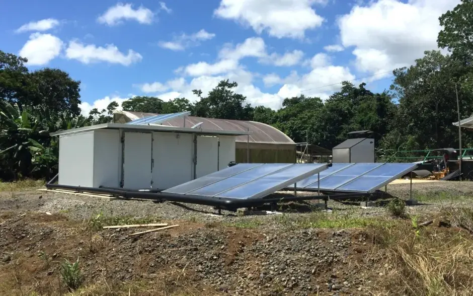 Distintas instalaciones de energía solar
