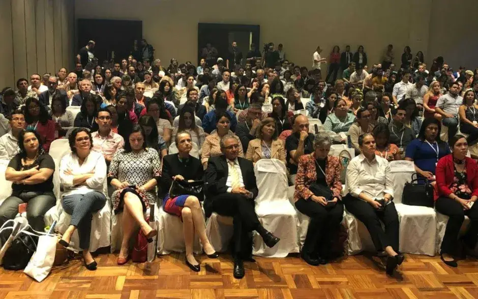 Durante las actividades del Congreso, siempre hubo gran cantidad de público.