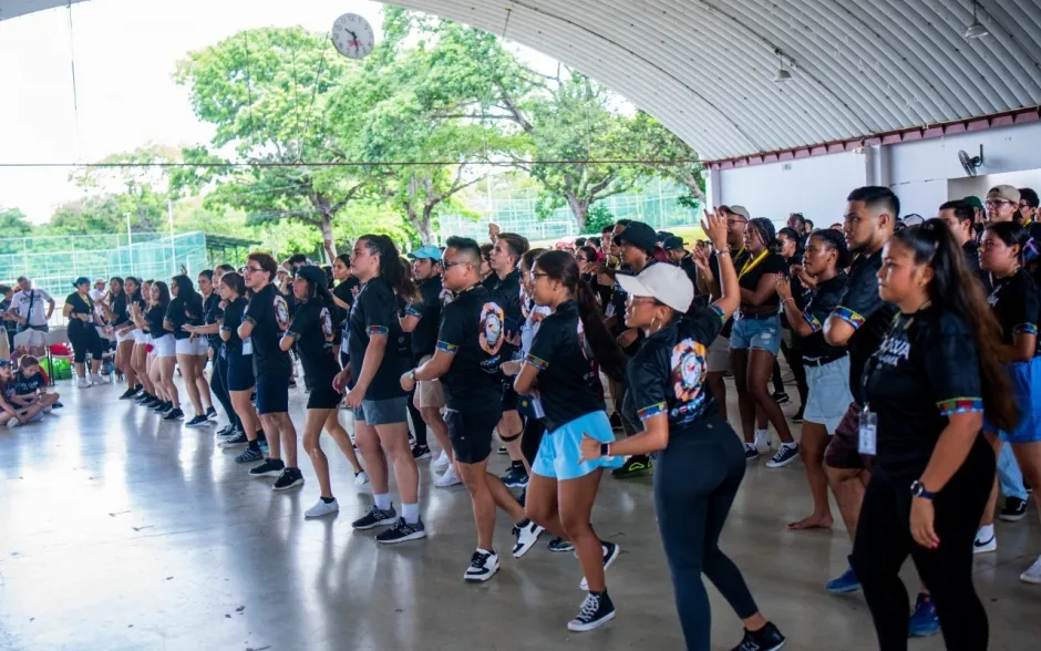 Fotografía de la actividad de integración