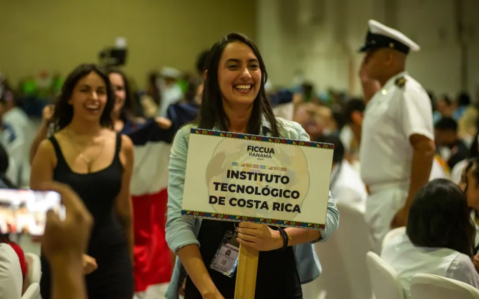 Fotografía de participante del evento