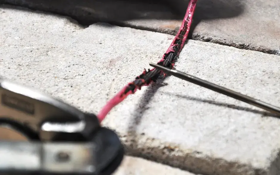 La temperatura del cable es medida constantemente.