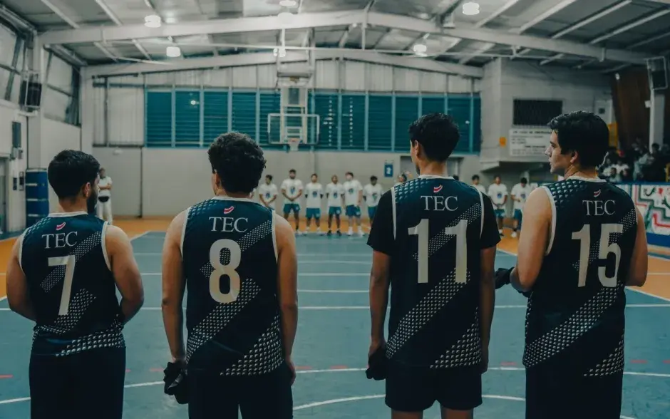 Fotografías del partido entre estudiantes de las universidades