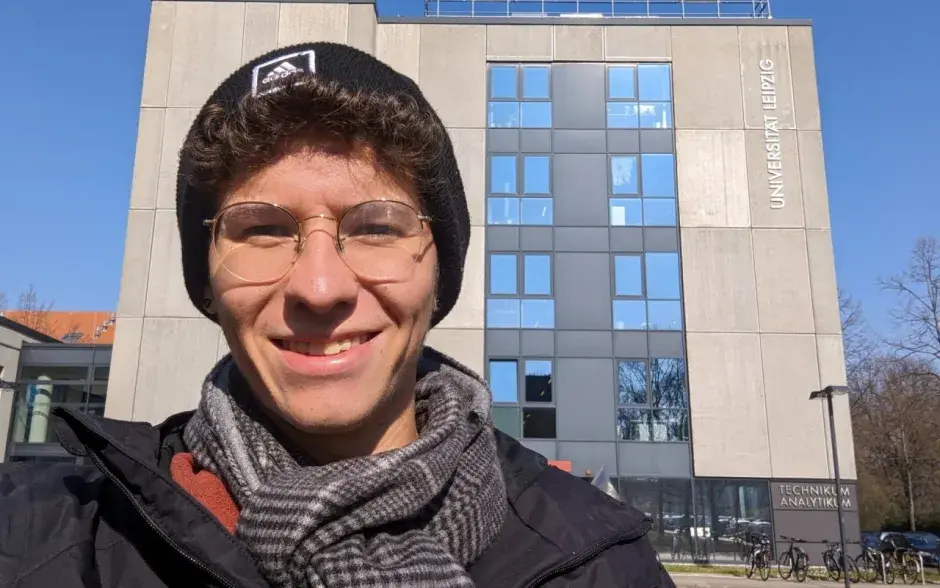 Fotografía de estudiantes que participaron en el intercambio