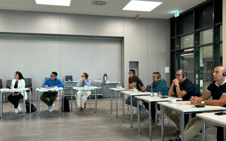 Fotografía de participantes del evento