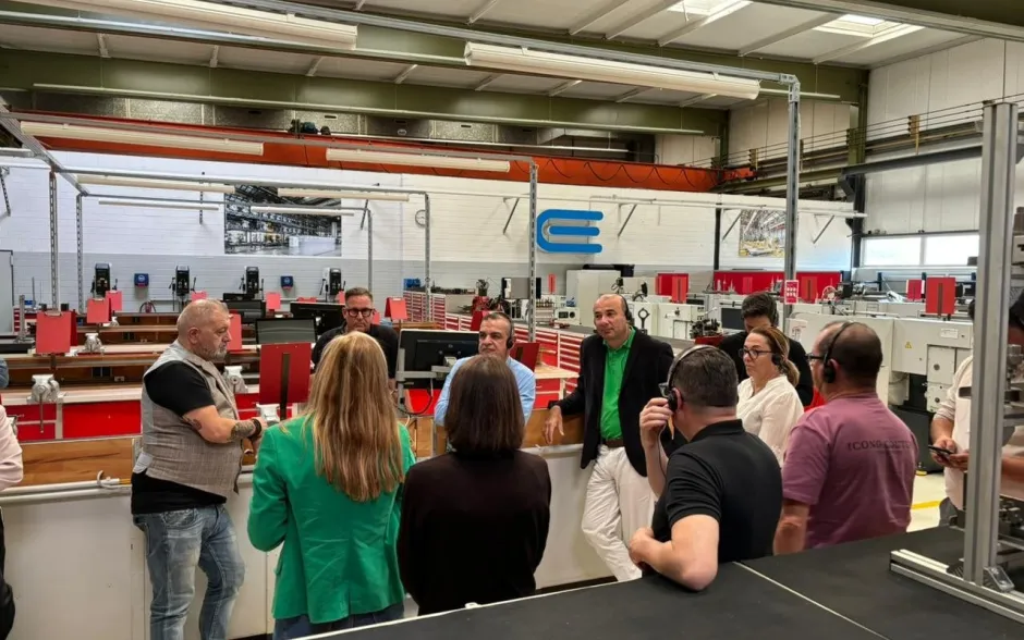 Fotografía de participantes del evento