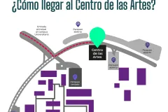 Mapa Centro de las Artes
