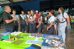 Estudiantes de visita
