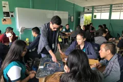 Estación de aprendizaje cooperativo.