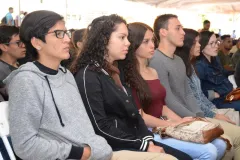 Bienvenida a estudiantes de nuevo ingreso.