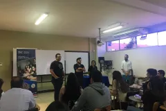 Presentación de los profesores de la carrera de Ingeniería en Computación del Centro Académico de Alajuela. Foto cortesía del Centro Académico de Alajuela.