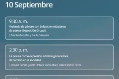 cronograma de charlas