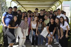 Fotografías del recorrido en el campus TEC