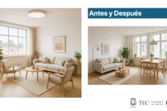 Antes y después