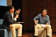 Osvaldo Durán cuestionó al candidato respecto a las propuesta en el tema ambiental.