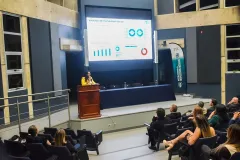 Algunos momento de la presentación del Informe