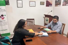 Reunión con el Ingeniero Jose León Bonilla de la Asociación de Ingenieros Agrónomos de El Salvador realizada el 2 de junio de 2025.
