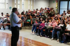Charla en auditorio del TEC