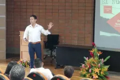 Charla en auditorio del TEC