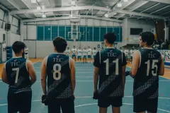 Fotografías del partido entre estudiantes de las universidades