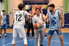 Fotografías del partido entre estudiantes de las universidades