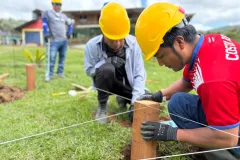 Cosmovisión indígena es protagonista en proyecto de construcción de viviendas de madera