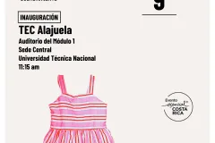 qué llevabas puesto, exposición Alajuela, 9 de abril